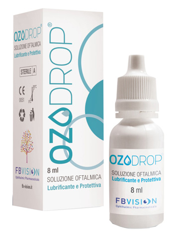 OZODROP LIPOZONEYE SOLUZIONE OFTALMICA BASE DI OLIO OZONIZZATO IN FOSFOLIPIDI 8 ML - Farmaciacarpediem.it