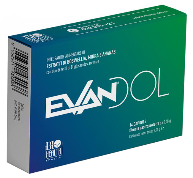 EVANDOL 14 CAPSULE - Farmaciacarpediem.it
