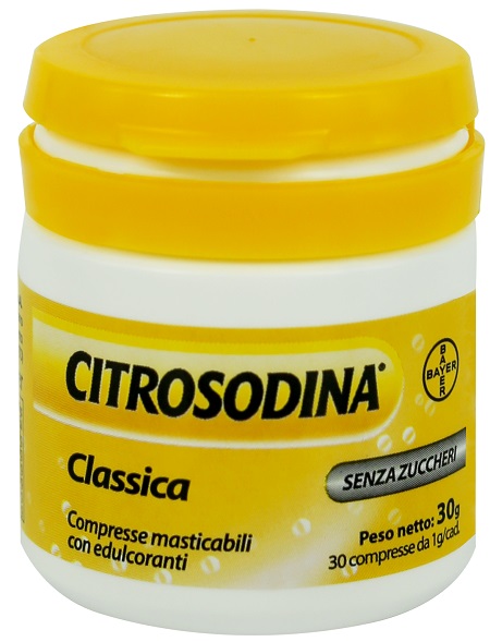 CITROSODINA CLASSICA 30 COMPRESSE MASTICABILI - Farmaciacarpediem.it