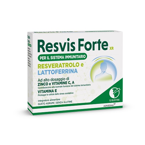 RESVIS FORTE XR BIOFUTURA 12 BUSTE - Farmaciacarpediem.it
