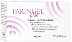 FARINGEL PLUS 20 STICK PACK 7 ML - Farmaciacarpediem.it