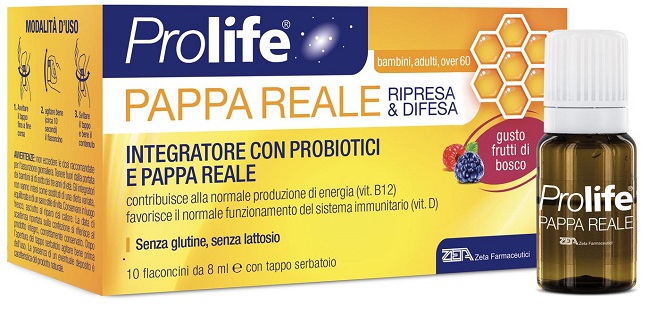 PROLIFE PAPPA REALE 10 FLACONI DA 8 ML - Farmaciacarpediem.it