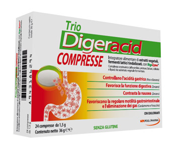 TRIO DIGERACID 24 COMPRESSE - Farmaciacarpediem.it