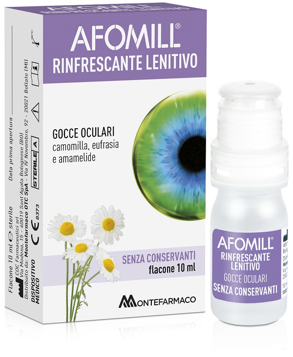 AFOMILL RINFRESCANTE SENZA CONSERVANTI 10 ML - Farmaciacarpediem.it