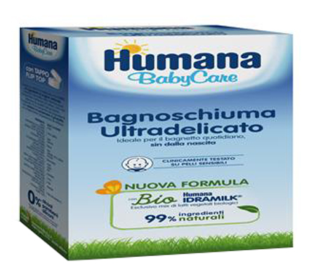 HUMANA BABY CARE BAGNOSCHIUMA 200 ML - Farmaciacarpediem.it
