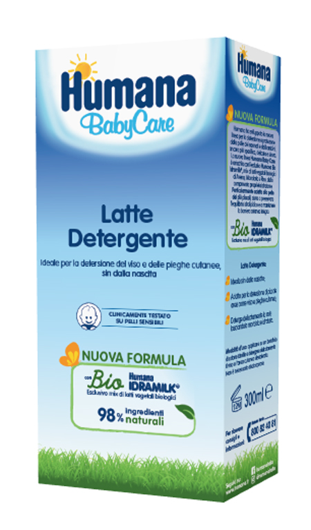 HUMANA BABY CARE LATTE DETERGENTE 300 ML - Farmaciacarpediem.it