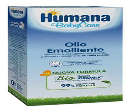 HUMANA BABY CARE OLIO EMOLLIENTE 250 ML - Farmaciacarpediem.it
