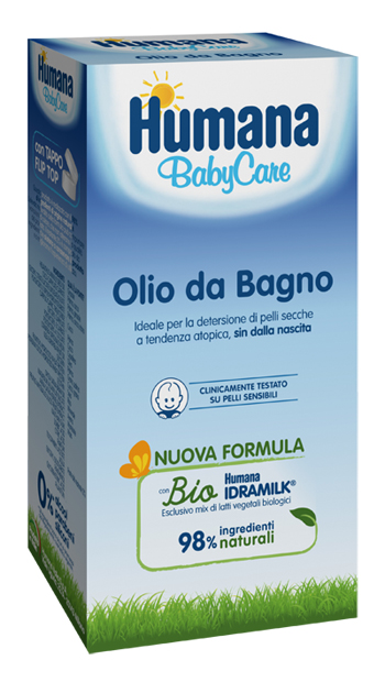 HUMANA BABY CARE OLIO DA BAGNO 200 ML - Farmaciacarpediem.it