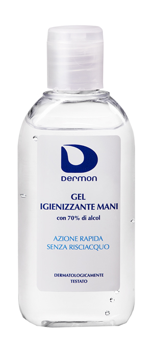 DERMON GEL IGIENIZZANTE MANI 100 ML 70% ALCOOL - Farmaciacarpediem.it