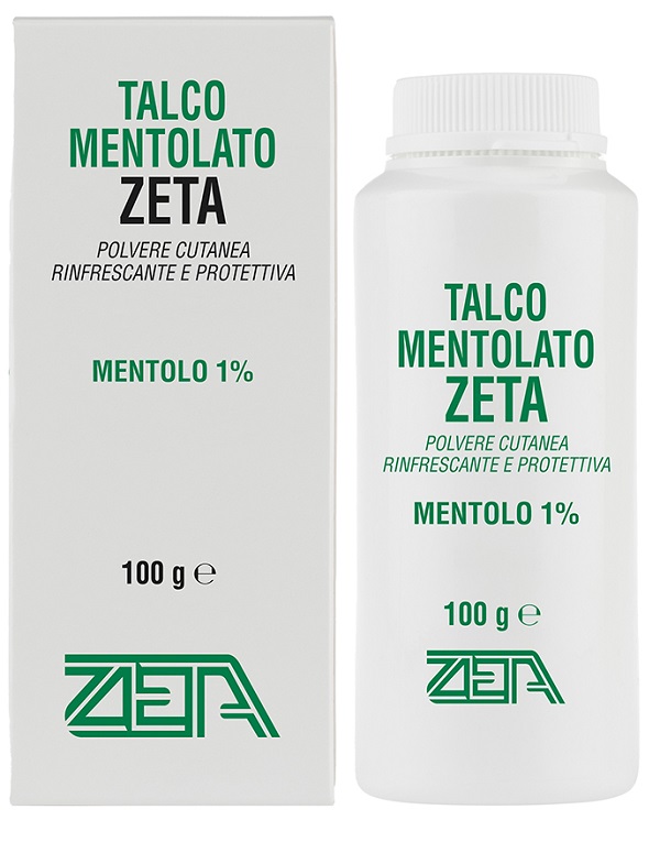 TALCO MENTOLATO ZETA 100 G - Farmaciacarpediem.it