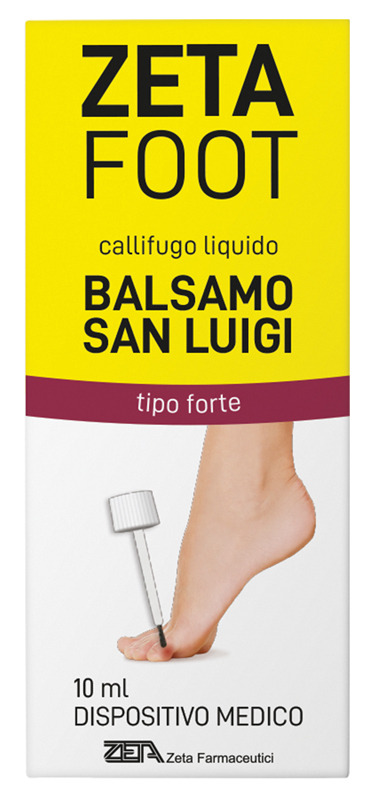 ZETAFOOT CALLIFUGO LIQUIDO BALSAMO SAN LUIGI 10 ML - Farmaciacarpediem.it