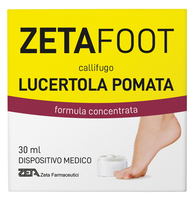 ZETAFOOT CALLIFUGO LUCERTOLA POMATA 30 ML - Farmaciacarpediem.it