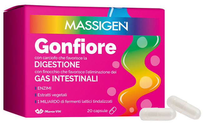 MASSIGEN GONFIORE 20 CAPSULE - Farmaciacarpediem.it