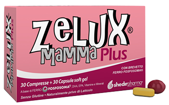 ZELUX MAMMA PLUS 30 COMPRESSE + 30 CAPSULE SOFT GEL - Farmaciacarpediem.it
