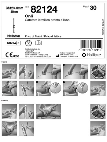 CATETERE IDROFILICO ONLI PRONTO ALL'USO 40 CM CH 12 30 PEZZI - Farmaciacarpediem.it