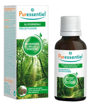 PURESSENTIEL MISCELA PASSEGGIATA FORESTA PER DIFFUSIONE 30 ML - Farmaciacarpediem.it