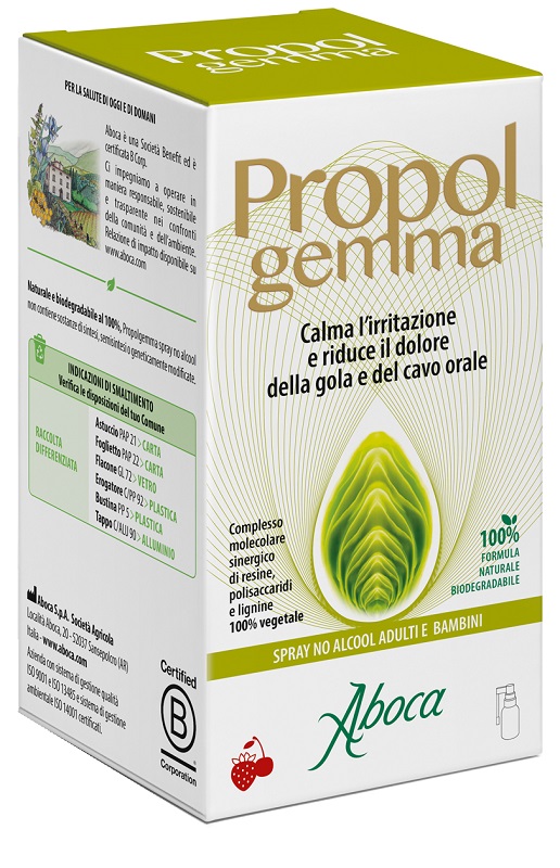 PROPOLGEMMA SPRAY NO ALCOOL BAMBINI E ADULTI 30 ML - Farmaciacarpediem.it