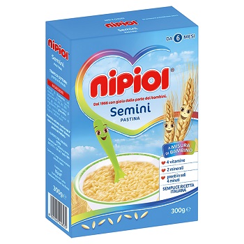NIPIOL PASTINA SEMINI 300 G - Farmaciacarpediem.it