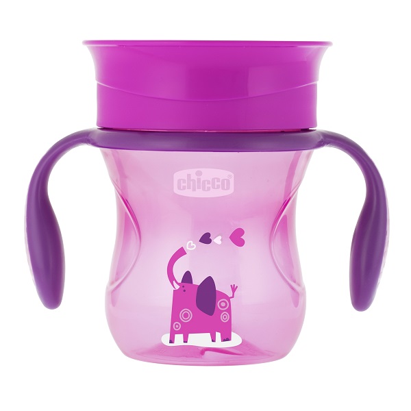 CHICCO TAZZA PERFECT 360 ROSA 12 MESI - Farmaciacarpediem.it