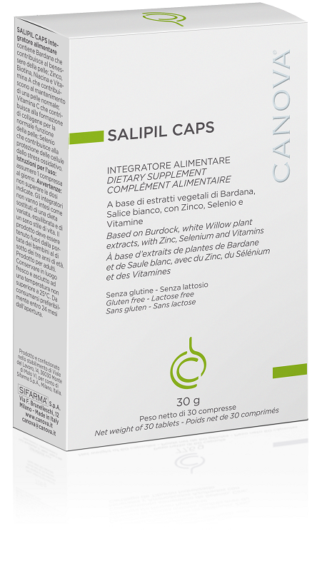 CANOVA SALIPIL CAPS 30 COMPRESSE NUOVA CONFEZIONE - Farmaciacarpediem.it