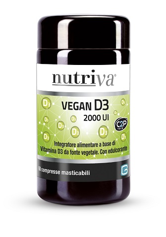 NUTRIVA VEGAN D3 60 COMPRESSE 2000 UI - Farmaciacarpediem.it