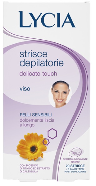 LYCIA 20 STRISCE VISO DELICATE 12 PEZZI - Farmaciacarpediem.it