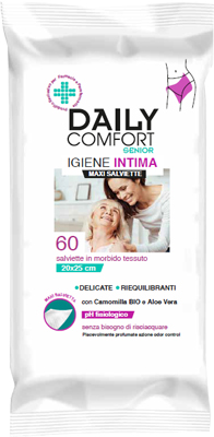 DAILY COMFORT SENIOR PANNI DETERGENTI IGIENE INTIMA 60 PEZZI - Farmaciacarpediem.it