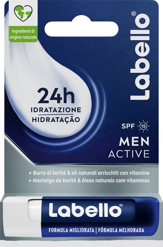 LABELLO ACTIVE FOR MEN SPF 15 5,5 ML - Farmaciacarpediem.it
