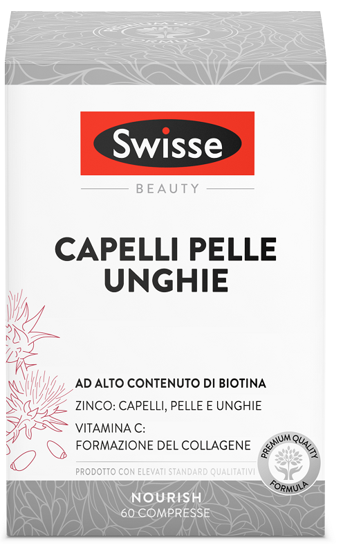 SWISSE CAPELLI PELLE UNGHIE 60 COMPRESSE - Farmaciacarpediem.it