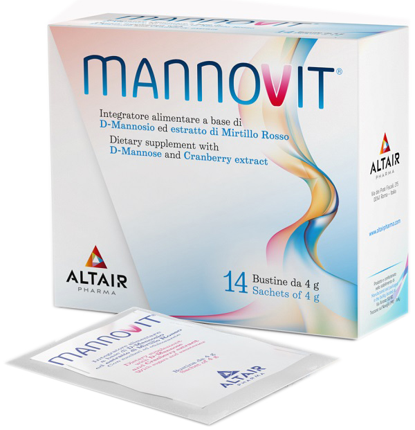 MANNOVIT 14 BUSTINE DA 4 G CON ZUCCHERI ED EDULCORANTE - Farmaciacarpediem.it