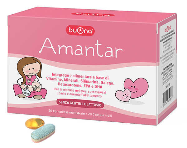 AMANTAR 20 COMPRESSE + 20 CAPSULE - Farmaciacarpediem.it