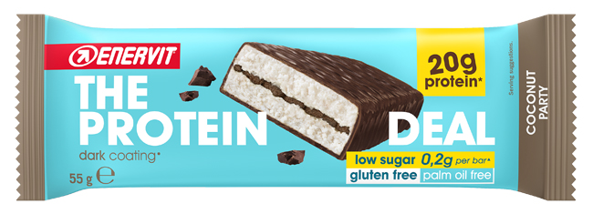 ENERVIT PROTEIN DEAL COCONUT 55 G - Farmaciacarpediem.it