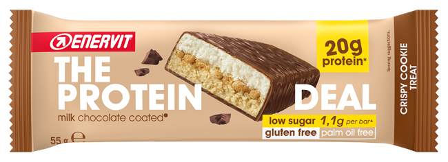 ENERVIT PROTEIN DEAL COOKIE 55 G - Farmaciacarpediem.it