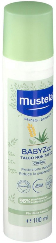 MUSTELA BABYZZZ TALCO NO TALCO 100 ML - Farmaciacarpediem.it