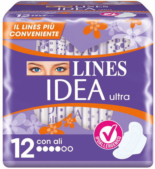 IDEA ULTRA ASSORBENTE GIORNO CON ALI 12 PEZZI - Farmaciacarpediem.it
