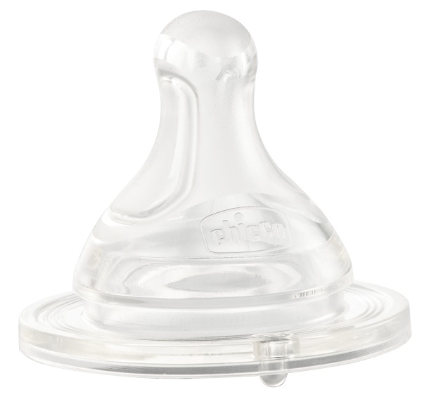 CHICCO TETTARELLA PERFECT 5 2M IN SILICONE 2 FORI 2 PEZZI - Farmaciacarpediem.it