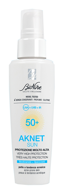 AKNET SUN PROTEZIONE MOLTO ALTA SPF50+ 50 ML - Farmaciacarpediem.it