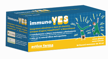 IMMUNOYES 10 FLACONCINI 10 G - Farmaciacarpediem.it