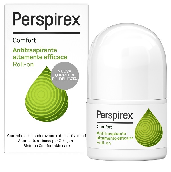 PERSPIREX COMFORT ANTITRASPIRANTE ROLL-ON NUOVA FORMULA 20 ML - Farmaciacarpediem.it