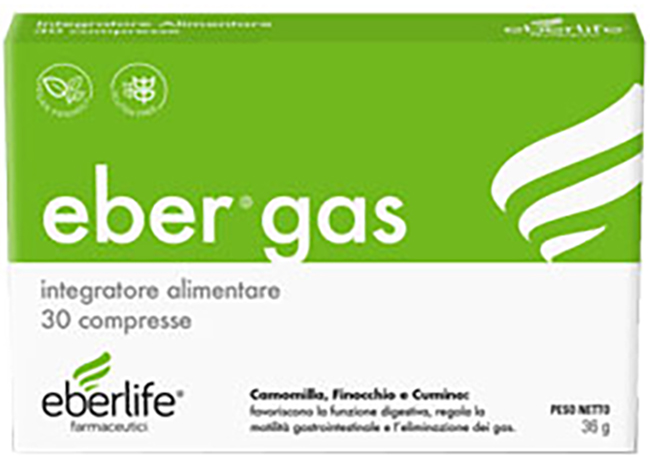 EBERGAS 30 COMPRESSE - Farmaciacarpediem.it