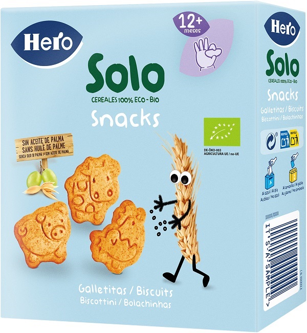 HERO SOLO BISCOTTI ANIMAL BIO 100 G - Farmaciacarpediem.it