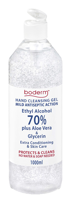 BODERM HAND CLEANSING GEL 70% 1 LITRO - Farmaciacarpediem.it