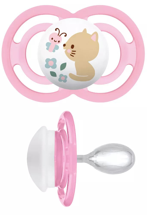 MAM SUCCHIETTO PERFECT 16+ SILICONE SINGLE BOX FEMMINA - Farmaciacarpediem.it