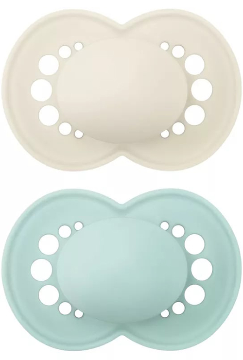 MAM ORIGINAL 6+ SILICONE NEUTRO 2 PEZZI - Farmaciacarpediem.it