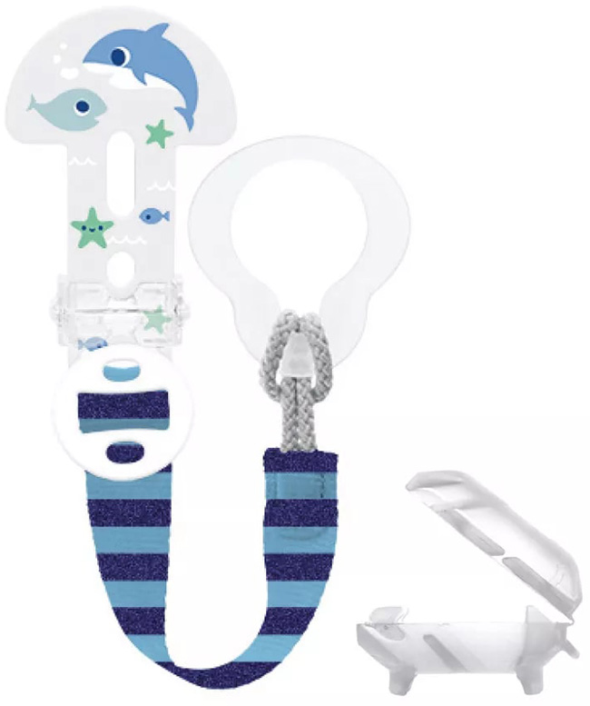MAM CLIP IT & COVER PORTASUCCHIETTO 0+ MASCHIO - Farmaciacarpediem.it