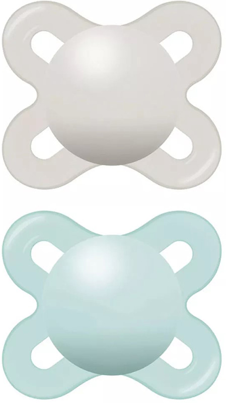MAM SUCCHIETTO ORIGINAL START 0-2 MESI SILICONE NEUTRO 2 PEZZI - Farmaciacarpediem.it