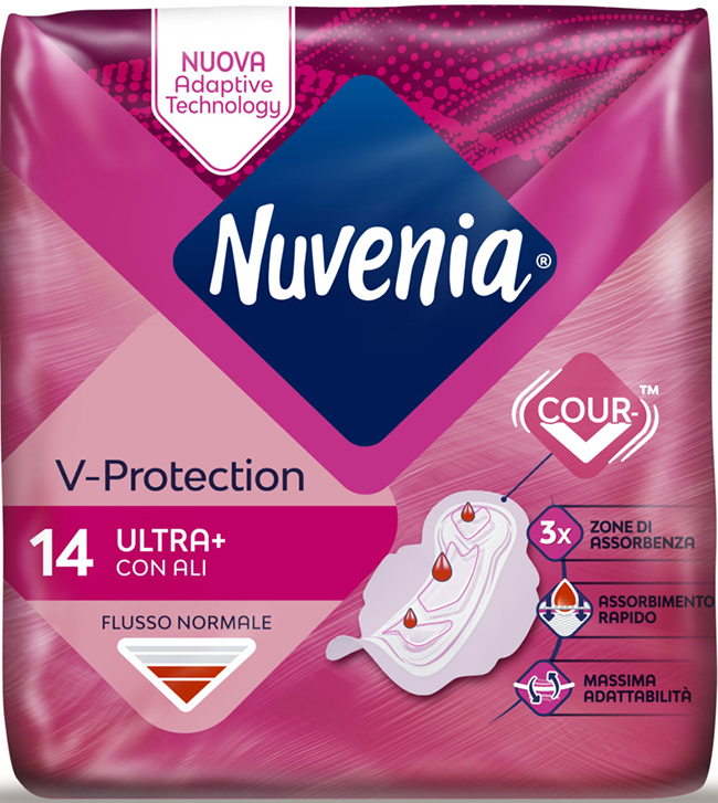 NUVENIA ULTRA CON ALI 14 PEZZI - Farmaciacarpediem.it