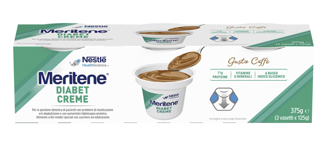 MERITENE DIABET CREME CAFFE' 3 X 125 G - Farmaciacarpediem.it