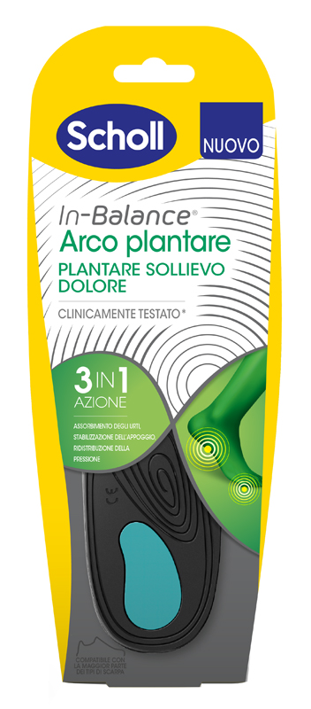 SCHOLL PLANTARE ARCO L 2 PEZZI - Farmaciacarpediem.it