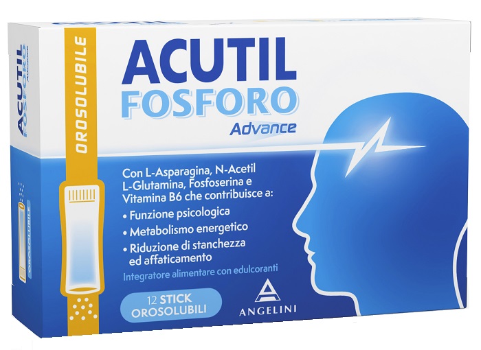ACUTIL FOSFORO ADVANCE 12 STICK OROSOLUBILI - Farmaciacarpediem.it